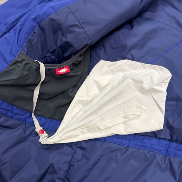 L.L. Bean Vintage Y2K Insulated Ski Snow Hoodie Jacket Mens Large Blue Nylon - Picture 10 of 16